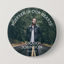 Funeral in Loving Memory | Foto Ronde Button 7,6 Cm