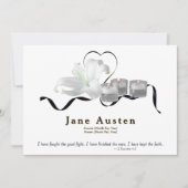 Funeral Invitation - Editable  Save The Date (Voorkant)