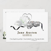Funeral Invitation - Editable  Save The Date (Voorkant / Achterkant)