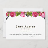 Funeral Invitation - Editable  Save The Date (Voorkant)