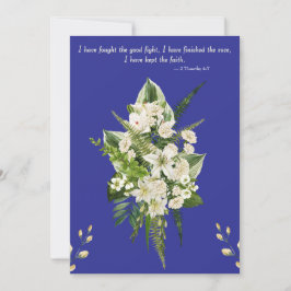 Funeral Invitation  Save The Date