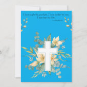 Funeral Invitation  Save The Date (Voorkant)