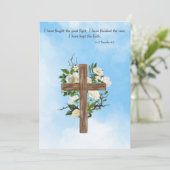 Funeral Invitation  Save The Date (Staand voorkant)