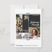 Funeral Kaart sjabloon (Voorkant)