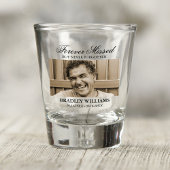 Funeral Keepsake Memorial Photo Shot Glas