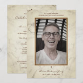 Funeral Mannen hielden van een vader die weg was (Voorkant / Achterkant)