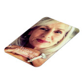 Funeral Memorial Classic Simple Photo Card Magneet (Linkerzijde)