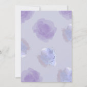 Funeral Memorial Design Template – Angel Wings  Kaart (Achterkant)