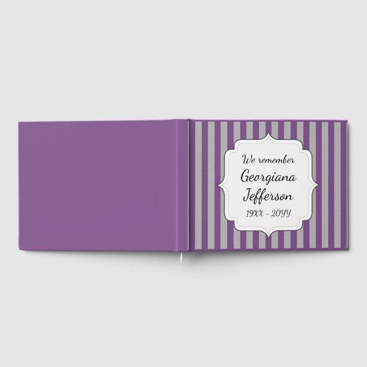 Funeral Memorial Guestbook Gastenboek (Volledig)