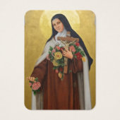 Funeral Memorial Heilige Kaart St. Therese Lisieux (Voorkant)