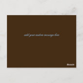 Funeral Memorial Prayer Kaart Fotosjabloon :: 2A (Achterkant)