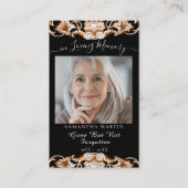 Funeral Memorial Prayer Photo Card Visitekaartje (Voorkant)
