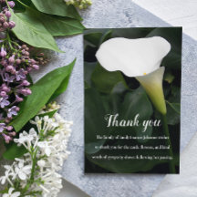 Funeral/Memorial White Lily Floral