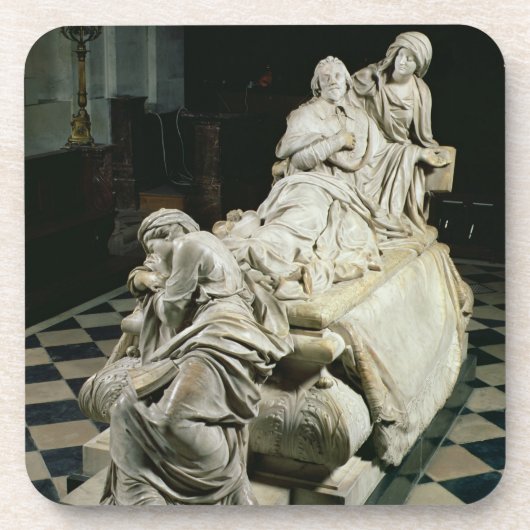 Funeral monument voor Armand-Jean du Plessis, Card Bier Onderzetter (Voorkant)
