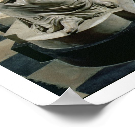 Funeral monument voor Armand-Jean du Plessis, Card Poster (Hoek)