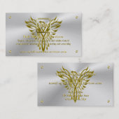 Funeral Mortician, Golden Square, Rising Phoenix Visitekaartje (Voorkant / Achterkant)