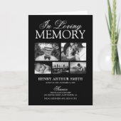 Funeral Obituary Order of Service 5 Photo Programm Programma (Voorkant)