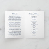 Funeral Obituary Order of Service 5 Photo Programm Programma (Binnen)