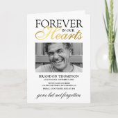 Funeral Obituary Order Programme (dienstenprogramm Programma (Voorkant)