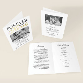 Funeral Obituary Order Programme (dienstenprogramm Programma