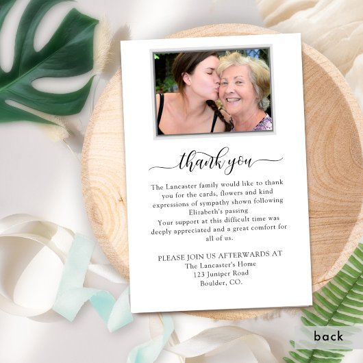 Funeral Order of Service Greenery Memorial Program