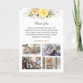 Funeral Order of Service Greenery Memorial Program Programma (Achterkant)