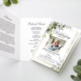 Funeral Order of Service | Groen Memorial-programm Programma