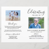 Funeral Order of Service | Photo Memorial Programm (Voorkant)