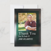 Funeral order of service Program card Kaart (Voorkant)