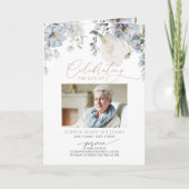 Funeral Order of Service | Programma Floral Memori (Voorkant)