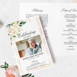 Funeral Order of Service | Programma Floral Memori