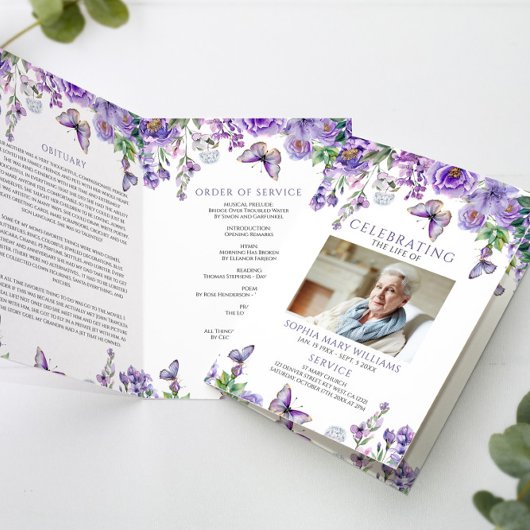 Funeral Order of Service | Programma Floral Memori