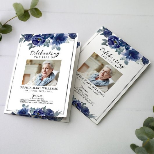 Funeral Order of Service | Programma Floral Memori