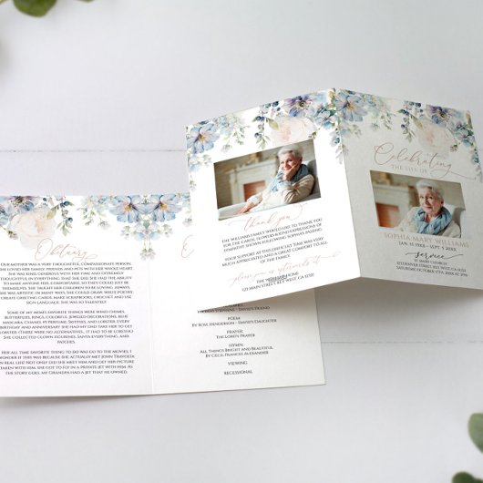 Funeral Order of Service | Programma Floral Memori