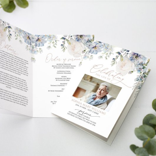 Funeral Order of Service | Programma Floral Memori