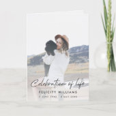 Funeral Order of Service | Viering van het leven Programma (Voorkant)