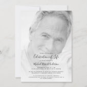 Funeral Photo Celebration of Life Memorial Kaart (Voorkant)