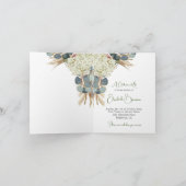 Funeral Photo Floral Elegant Eucalyptus Foliage (Binnen)