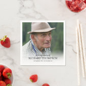 Funeral Photo | Gepersonaliseerd gedenkteken Servet (Insitu)