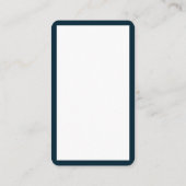 Funeral Pray Card met één fotooptie Visitekaartje (Achterkant)