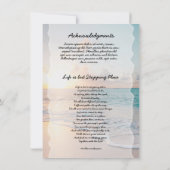 Funeral Prayer Card (Achterkant)