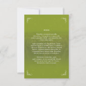 Funeral Prayer Card Kaart (Achterkant)