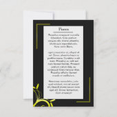 Funeral Prayer Card Kaart (Achterkant)