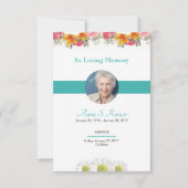 Funeral Prayer Card Kaart (Voorkant)