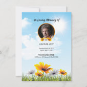 Funeral Prayer Card Kaart (Voorkant)