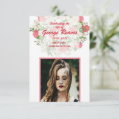 Funeral Prayer Card Sjabloon (Staand voorkant)