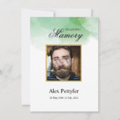 Funeral Prayer Card Template (Voorkant)