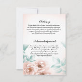 Funeral Prayer Card Template (Achterkant)