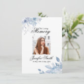 Funeral Prayer Card Template (Staand voorkant)