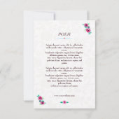 Funeral Prayer Kaart (Achterkant)